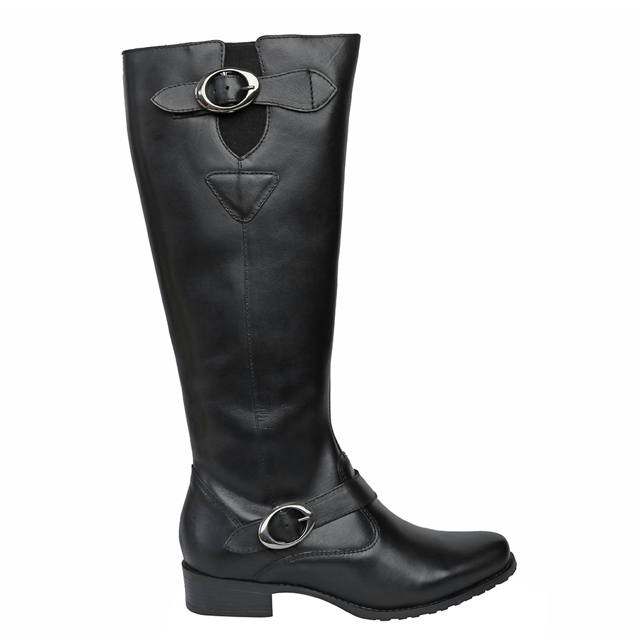 Bota Estilo Montaria Preta